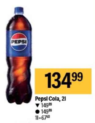 Pepsi Cola, 2l