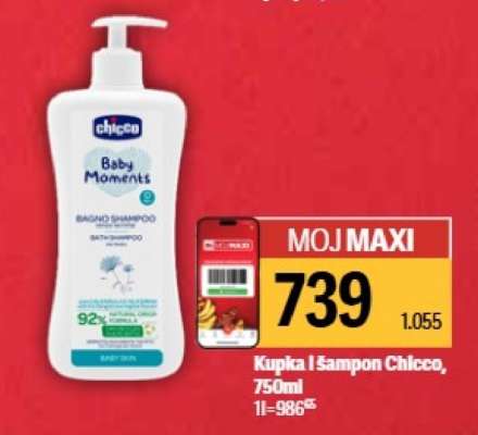 Kupka i Šampon Chicco 750ml
