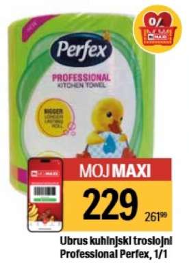 Ubrus kuhinjski troslojni Professional Perfex 1/1