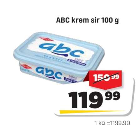 ABC krem sir 100 g