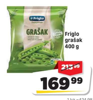 Friglo grašak 400 g