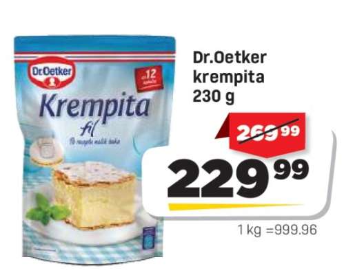 Dr. Oetker krempita
