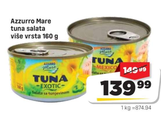 Azzurro Mare tuna salata