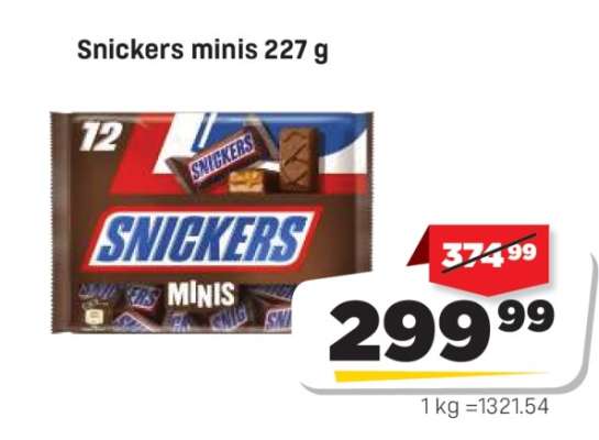 Snickers minis 227 g