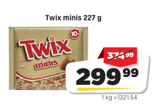 Twix minis 227 g