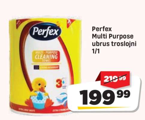 Perfex Multi Purpose ubrus troslojni 1/1