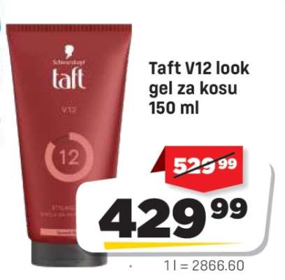 Taft V12 look gel za kosu 150 ml
