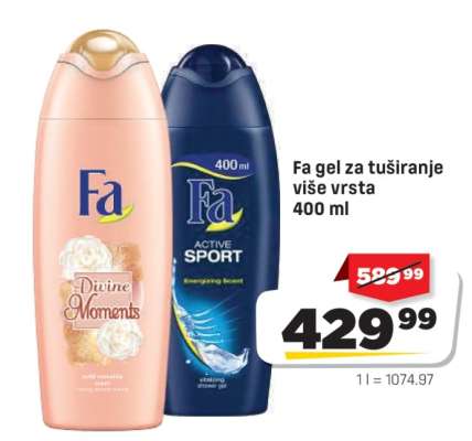 FA Gel za tuširanje