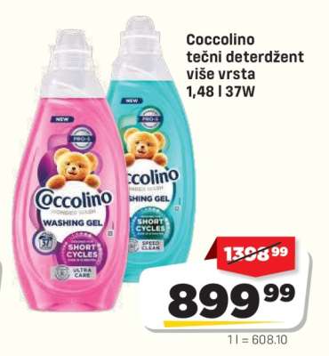 COCCOLINO Tečni deterdžent