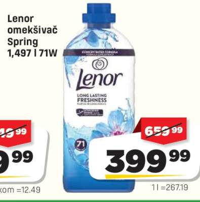 Lenor omekšivač spring