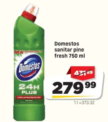 Domestos sanitární pine fresh 750 ml