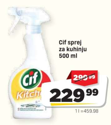 Cif sprej za kuhinju 500 ml