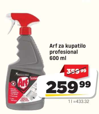 Arf za kupatilo profesional 600 ml
