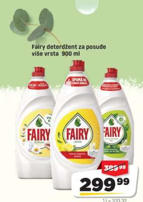 Fairy Deterdžent za posuđe