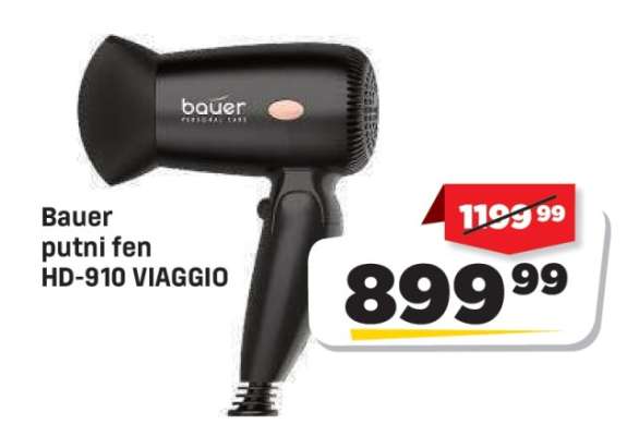 Bauer putni fen HD-910 VIAGGIO