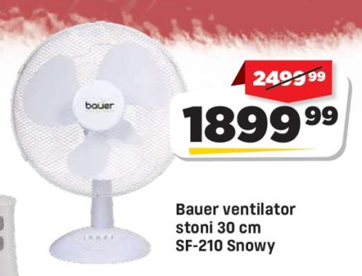 Bauer ventilator stoni 30 cm SF-210 Snowy