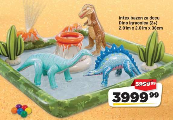 Intex bazen za decu Dino Igraonica (2+)