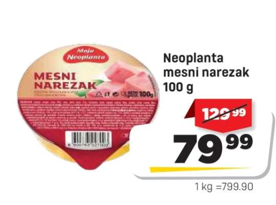 Neoplanta mesni narezak 100 g