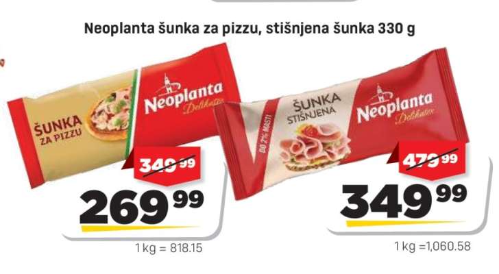 Neoplanta Šunka za pizzu