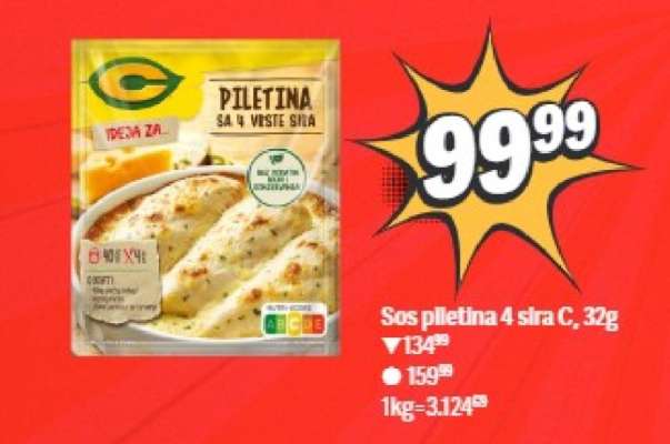 Sos piletina 4 sira C , 32g
