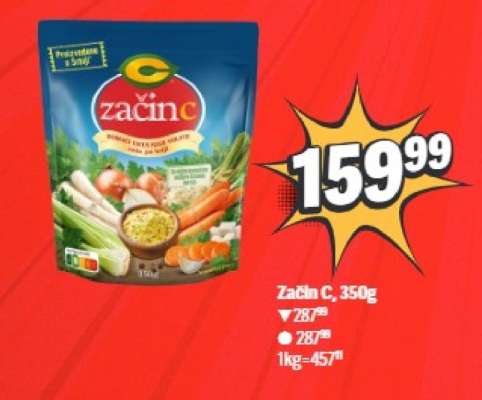 Začin C 350g