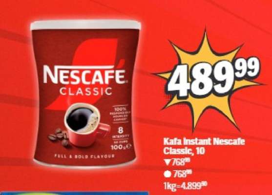 Kafa Instant Nescafe Classic, 10