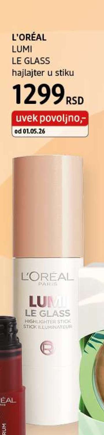 L'ORÉAL LUMI LE GLASS