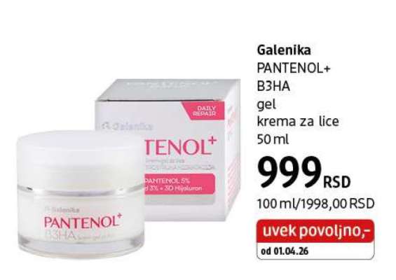 Galenika PANTENOL+ B3HA