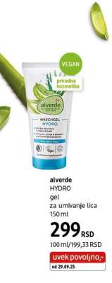 alverde HYDRO gel