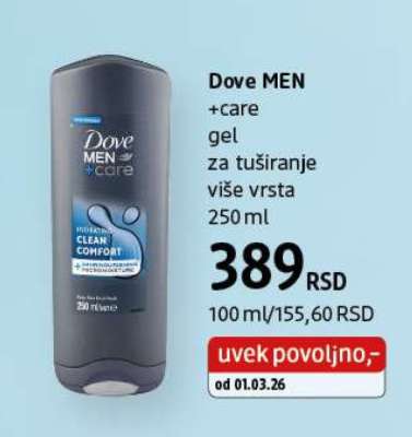 Dove MEN +care