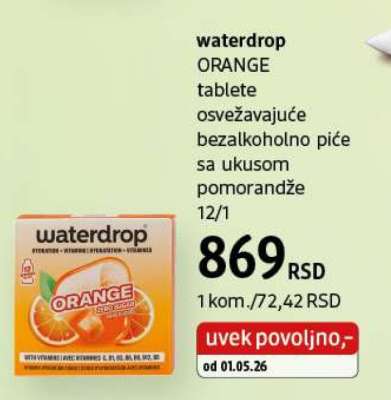 waterdrop ORANGE