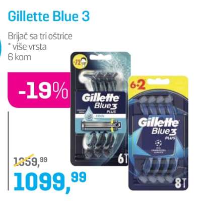 Gillette blue 3
