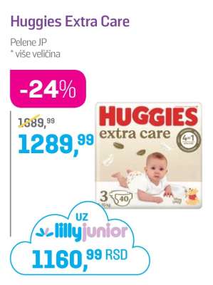 HUGGIES extra care