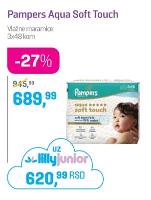 Pampers Aqua Soft Touch