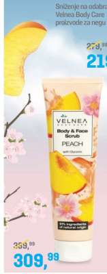 Velnea Body & Face Scrub PEACH