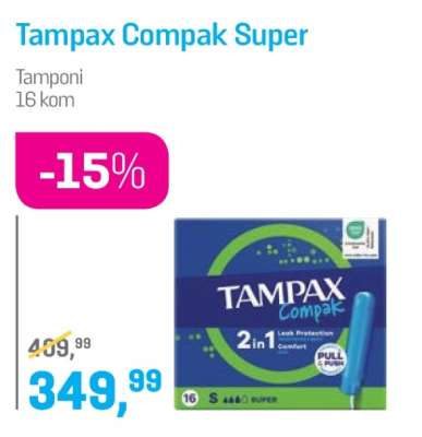 Tampax Compak Super