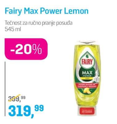 Fairy Max Power Lemon
