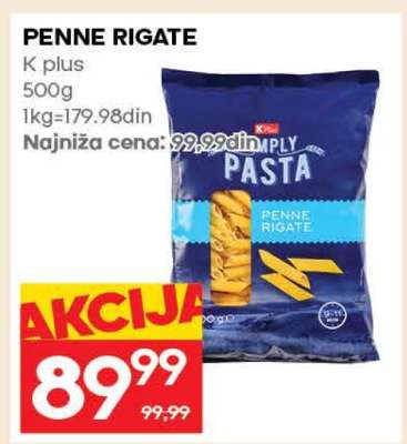 PENNE RIGATE