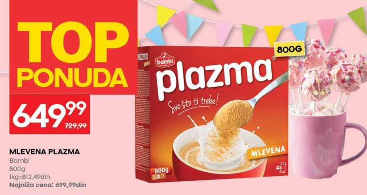 MLEVENA PLAZMA