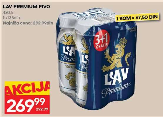 Lav Premium pivo