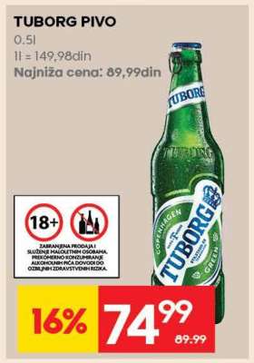 Tuborg pivo