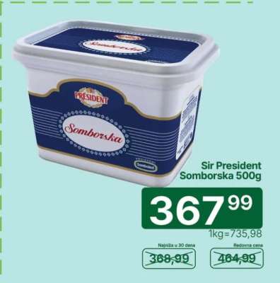 Sir President Somborska 500g