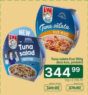 Tuna salata Eva 160g