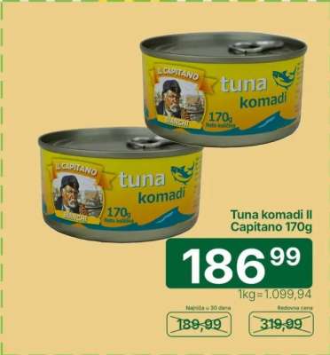 Tuna komadi Il Capitano 170g