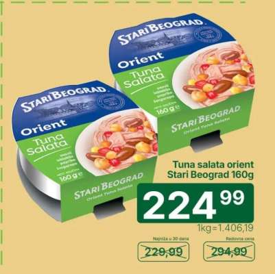 Tuna salata orient Stari Beograd 160g