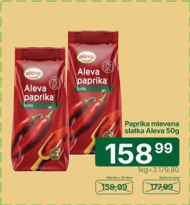 Aleva Paprika slatka
