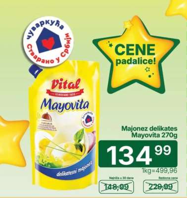 Majonez delikates Mayovita 270g