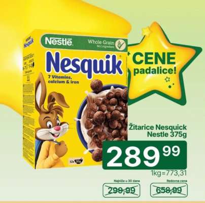 Žitarice Nesquick Nestle 375g