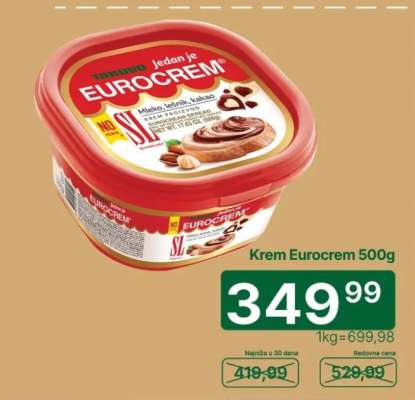 Krem Eurocrem 500g