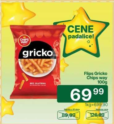 Flips Gricko Chips Way 100g